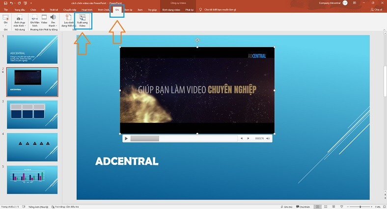 Hướng dẫn cách đóng gói Slide trình chiếu PowerPoint 2007 2010 2013 2016, đính kèm âm thanh, video