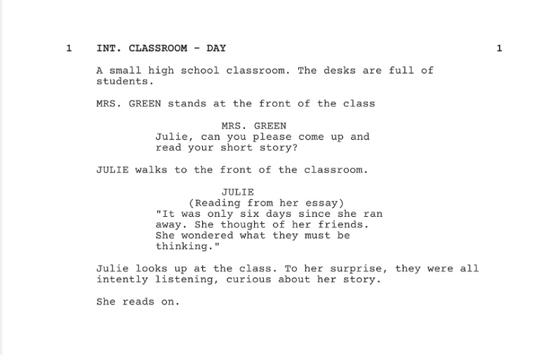 Nguyên tắc viết lời thoại kịch bản