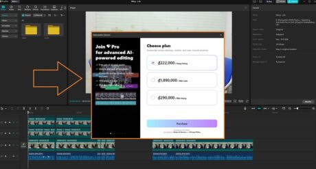 Biểu tượng cảnh báo hoặc người dùng thất vọng trước các vấn đề của CapCut PC phiên bản cũ như tự động cập nhật, tính năng bị khóa, yêu cầu mua gói Pro.