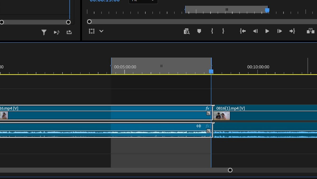 Mark In và Mark Out để chọn đoạn video trong Adobe Premiere Pro