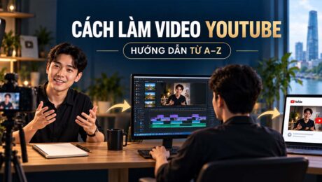 Cách làm video YouTube cho người mới từ quay, edit đến đăng video