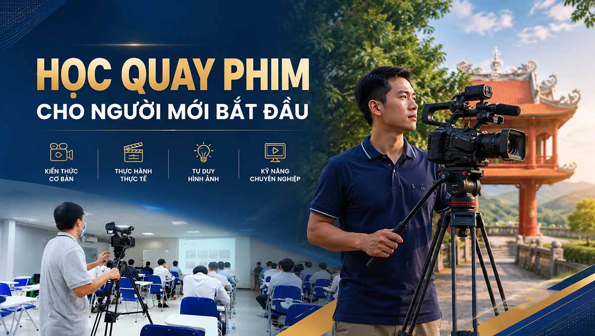 Học quay phim cho người mới bắt đầu với các kỹ thuật cơ bản từ A-Z